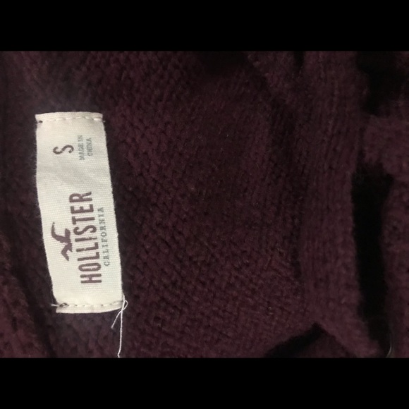 hollister lace up hooded sweater - Picture 5 of 5